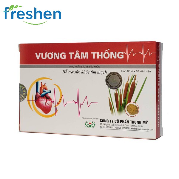 VƯƠNG TÂM THỐNG - hỗ trợ điều trị bệnh mạch vành