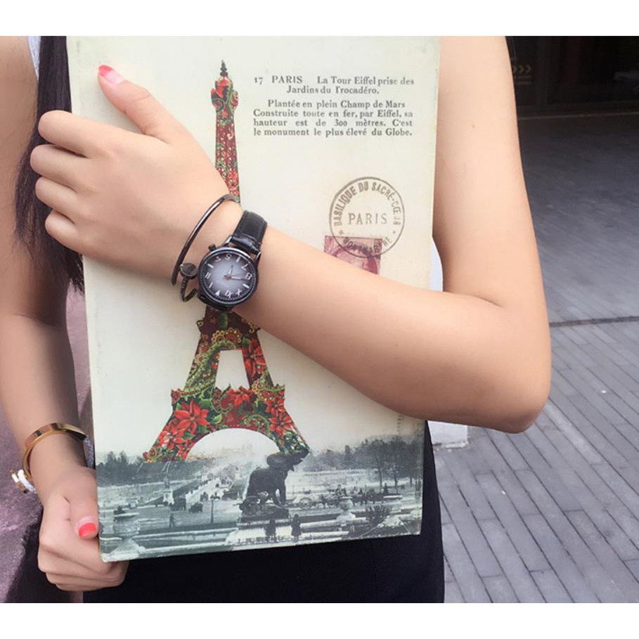 [Cực Đẹp] Đồng Hồ Cặp Đôi Dade Phong Cách Hàn Quốc Cực Đẹp - Hazo