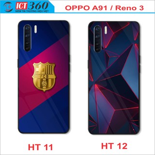 Ốp Lưng Kính OPPO A91/ Reno 3 - in theo yêu cầu