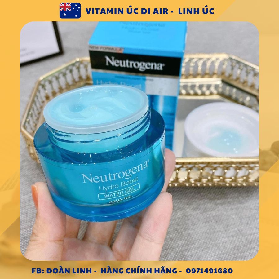 Kem dưỡng ẩm cấp nước Neutrogena Hydro Boost Cream 50ml, Kem dưỡng ẩm Neutrogena chuẩn Pháp