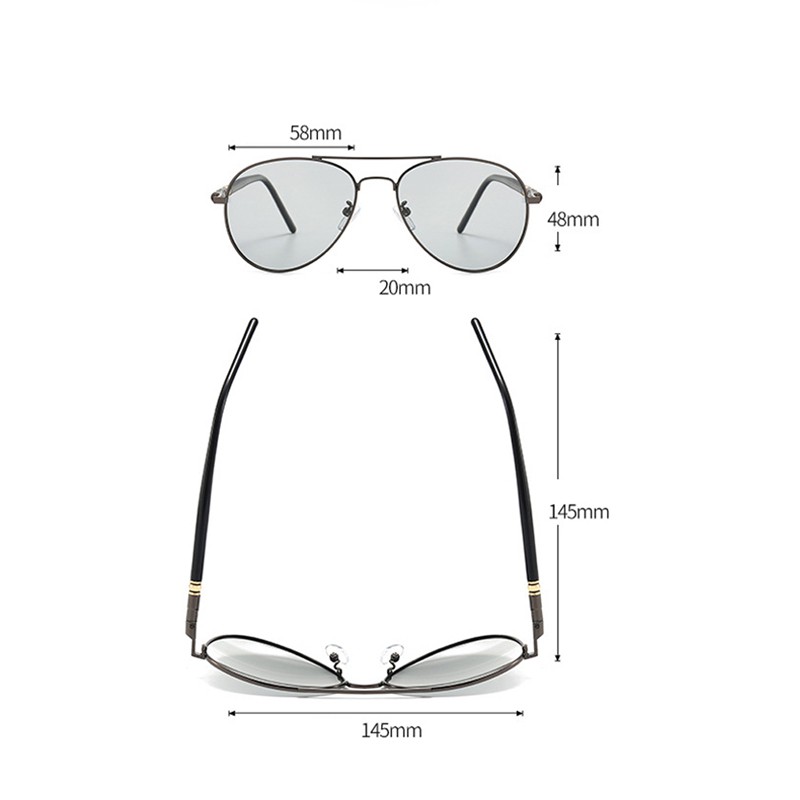 Kính Mát Phân Cực Chống Lóa Phân Cực Chống Tia UV400 HD PG1836W Thời Trang Cho Nam