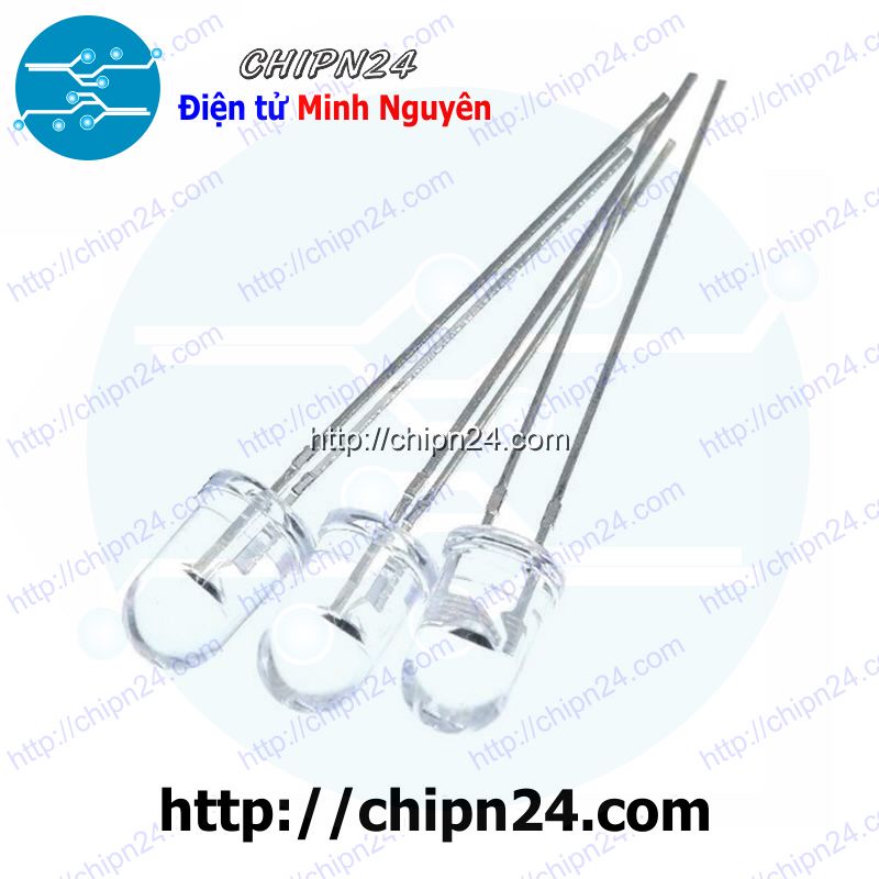 [5 CON] (KG1) Led Phát Hồng ngoại 5mm