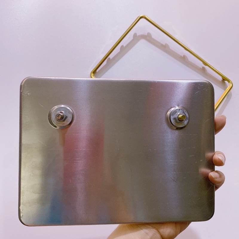 Bộ Khung bảng số , biển số kèm mica ốc đầy đủ màu xanh titan, màu vàng, 7 màu