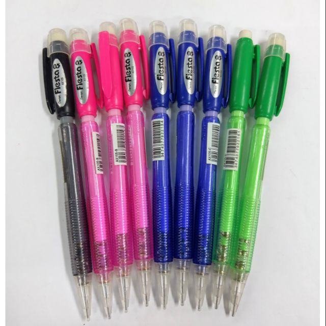 12cái Bút chì kim bấm AX105 pentel