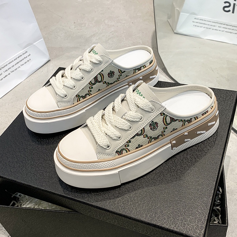 (NEW) Giày Vải nữ CoCo Hot Trend,Sục Thể Thao Độn Đế Siêu Đẹp