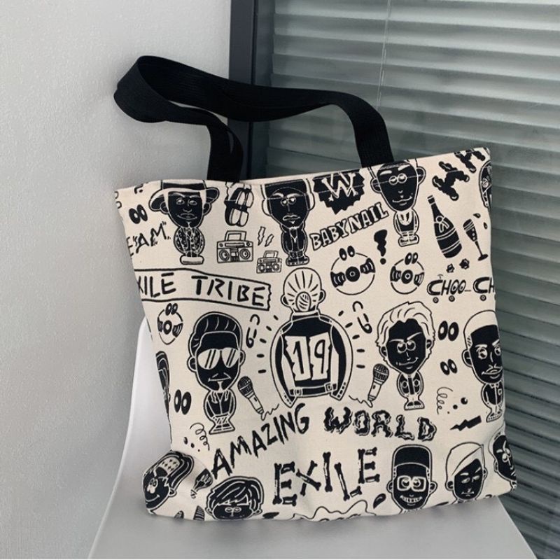 TÚI TOTE VẢI CAVANS ĐI HỌC,ĐI CHƠI