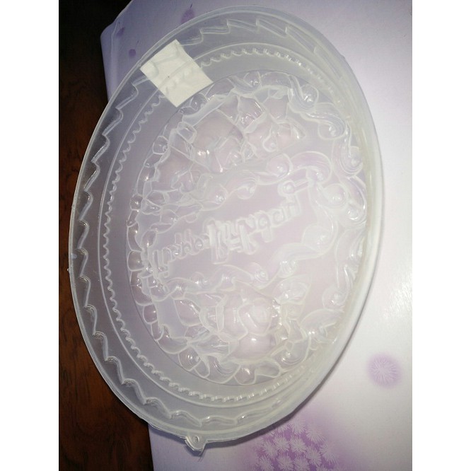 Khuôn làm rau câu 25cm, chữ Happy Brithday