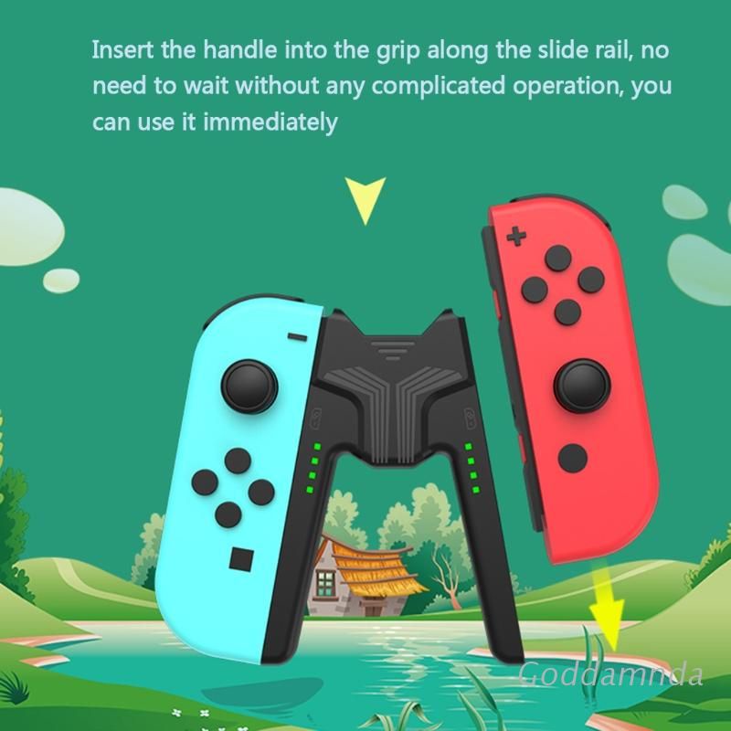Tay cầm chữ V cho Joy con Nintendo Switch