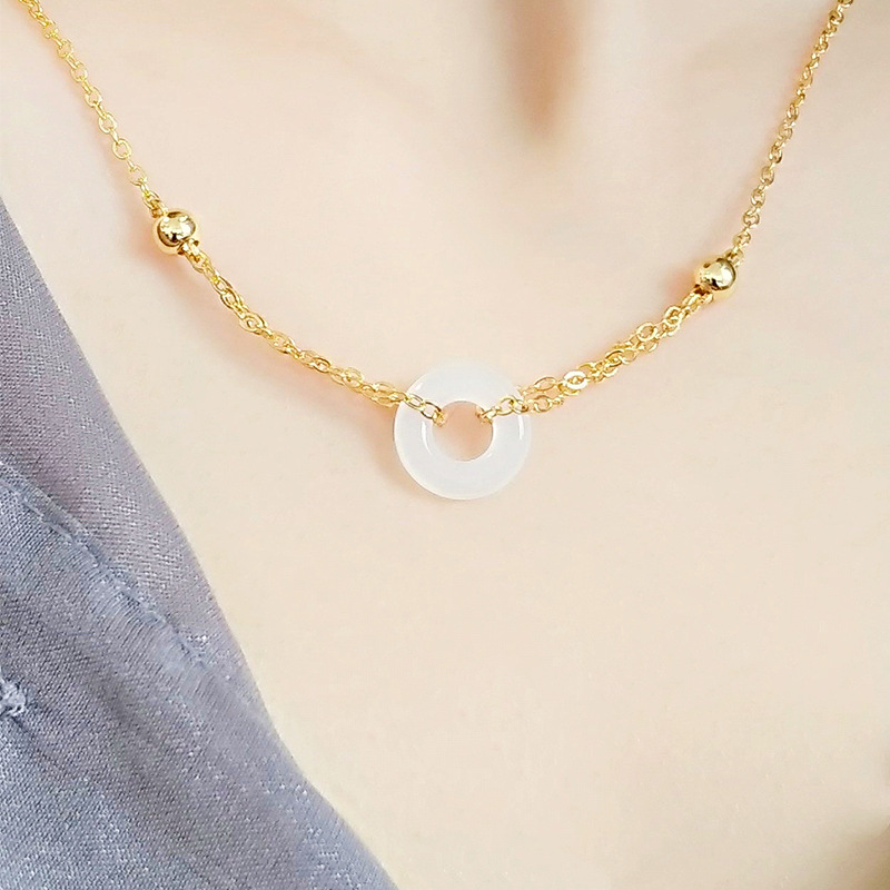Bộ Trang Sức Mạ Vàng Xinh Xắn Theo Phong Cách Cổ Điển Dành Cho Nữ