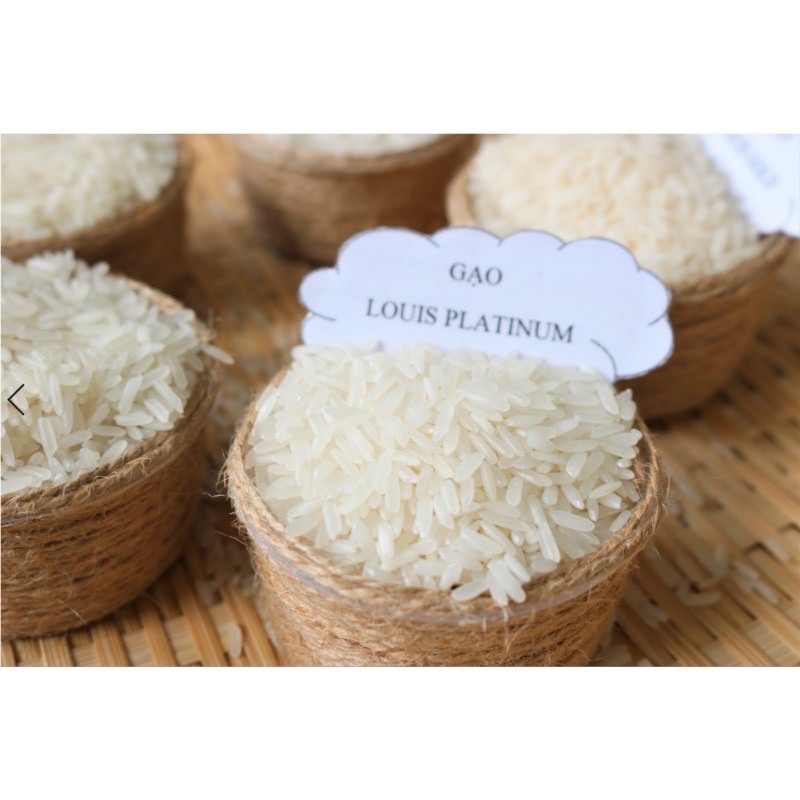 Gạo LOUIS PLATINUM - Hương Lài (Cơm Dẻo Vừa Mềm ,Thơm )