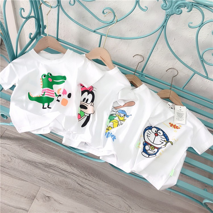 ÁO THUN BÉ TRAI BÉ GÁI CHẤT COTTON MẪU DUCK 001