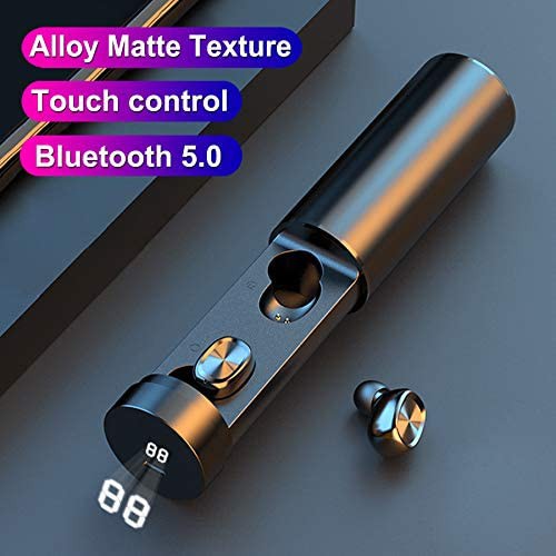 Tai Nghe Bluetooth True Wireless B9 Lahutech Dock Sạc Dài có Led Báo Pin