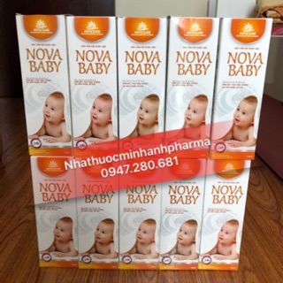 ✅Dầu tắm gội dược liệu Nova baby 250ml