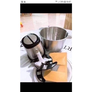 Máy xay thịt cối inox