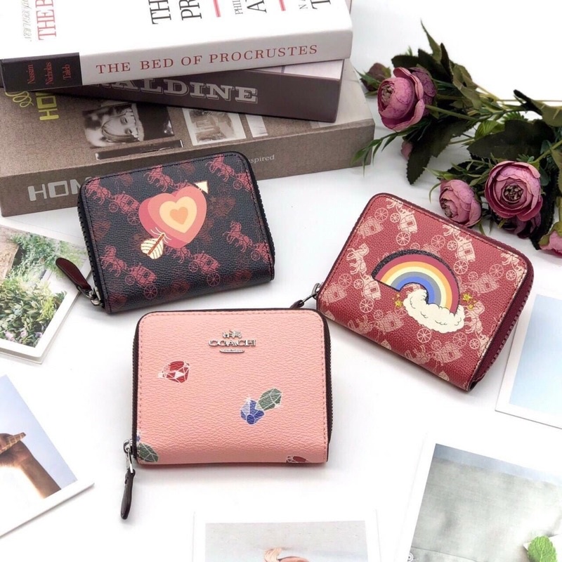 ‼️Rẻ nhất Shopee‼️Ví Tory gập dây kéo