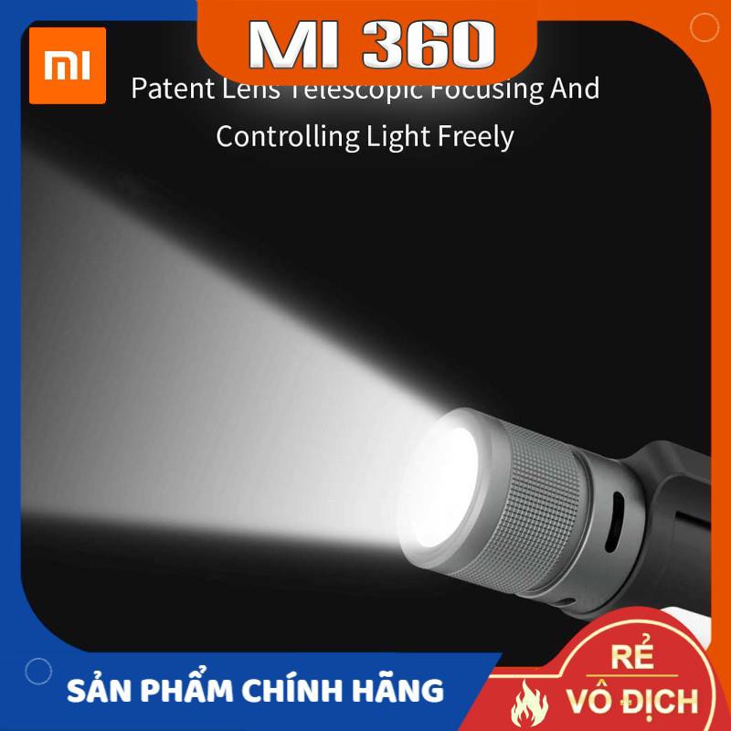 Đèn Pin Siêu Sáng Đa Năng Xiaomi Nextool NE20030 Ngoài Trời 6 trong 1✅ Kiêm Pin Sạc Dự Phòng 2600mAh, Còi Báo Động