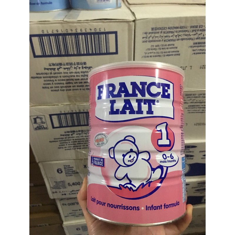 sữa France Lait số 1 hộp 900g Date 10/2021