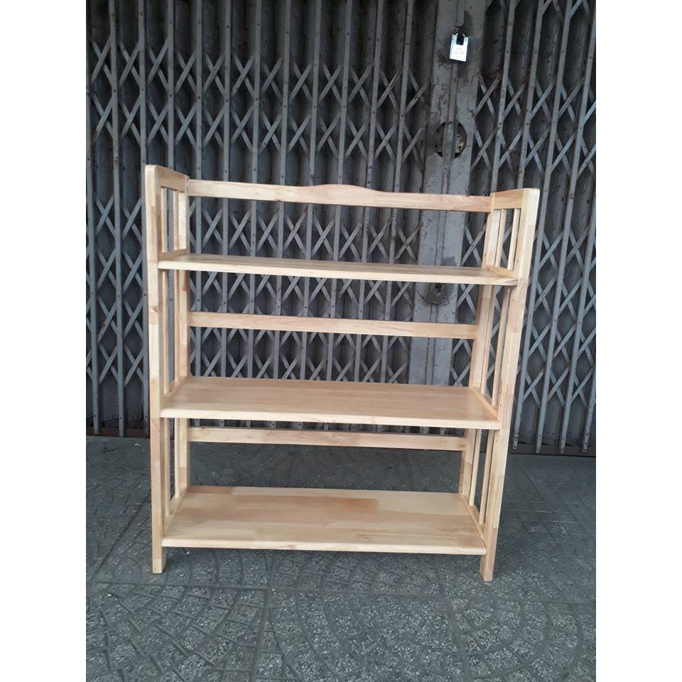 Kệ Sách Gỗ 3 Tầng Ngang 100cm - Lê Tâm Furniture