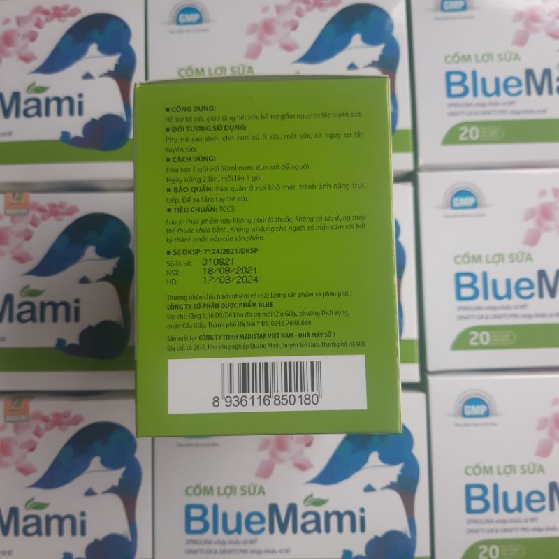 Cốm lợi sữa BlueMami