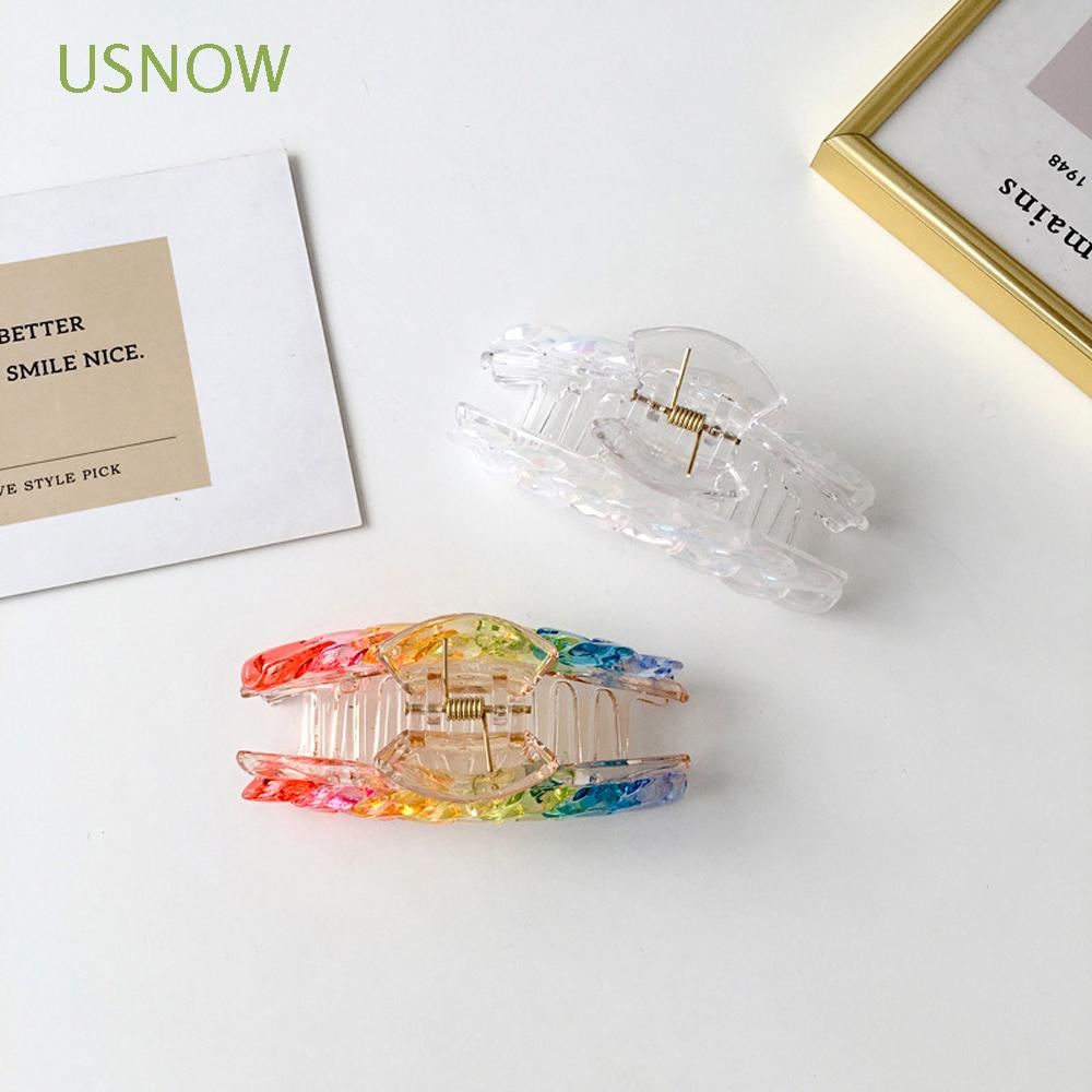 Kẹp Tóc Nhựa Họa Tiết Da Báo Nhiều Màu Thời Trang Cho Nữ