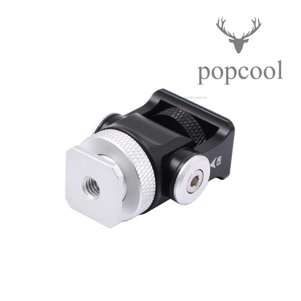 Ngàm Chuyển Đổi Gắn Giá Đỡ Bằng Hợp Kim Nhôm 1 / 4 Inch Cho Màn Hình LED Máy Ảnh DSLR | BigBuy360 - bigbuy360.vn