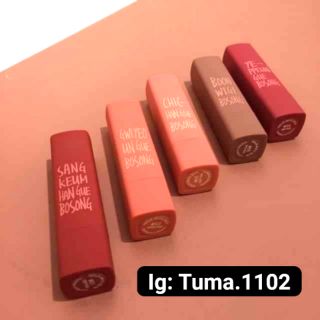 Son thỏi lì MQNY Air Kiss Lipstick