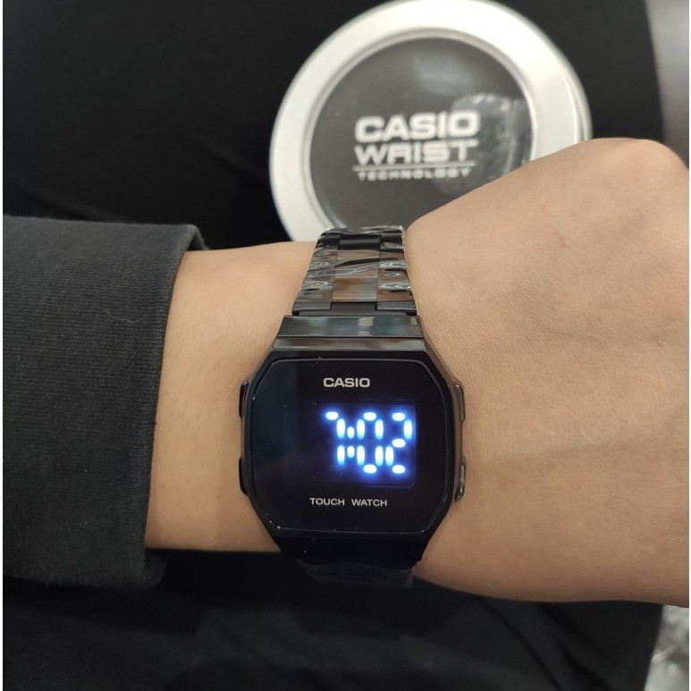 unisex áo [ảnh thật] Đồng hồ nam nữ điện tử Casio A168 màn hình full led cảm ứng , thời trang , sang trọng , đẳng cấp