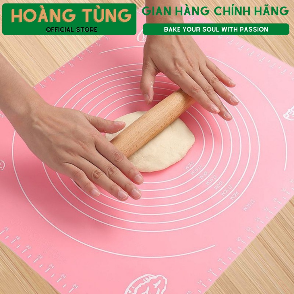 Thảm Nhào Bột Silicon Chống Dính Tái Sử Dụng