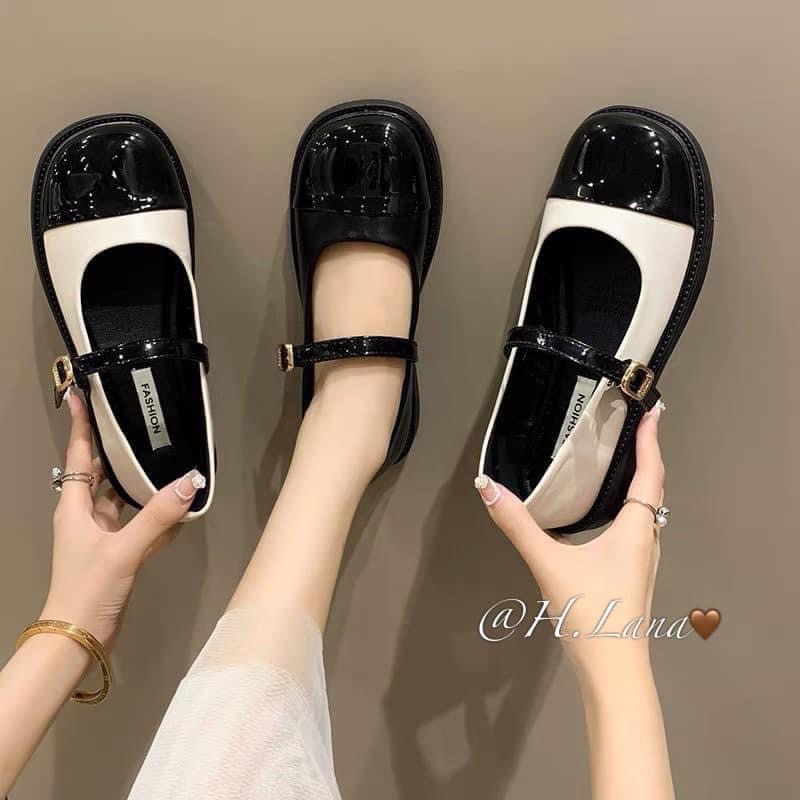 GIÀY BÚP BÊ DA BÓNG MERY