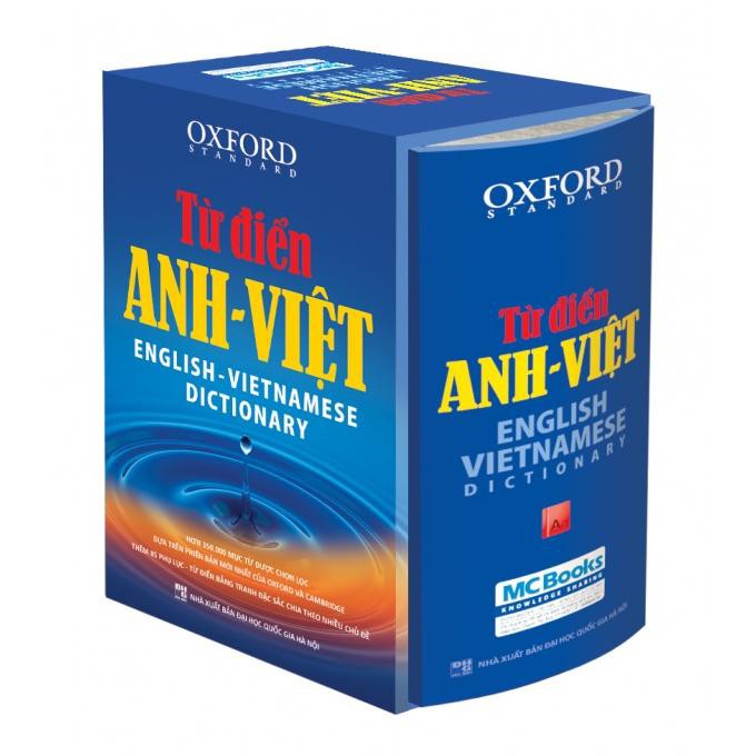 Sách - Từ điển Oxford  Anh - Việt (Hộp xanh cứng) - MC-TDIEN-298k-8935246917985