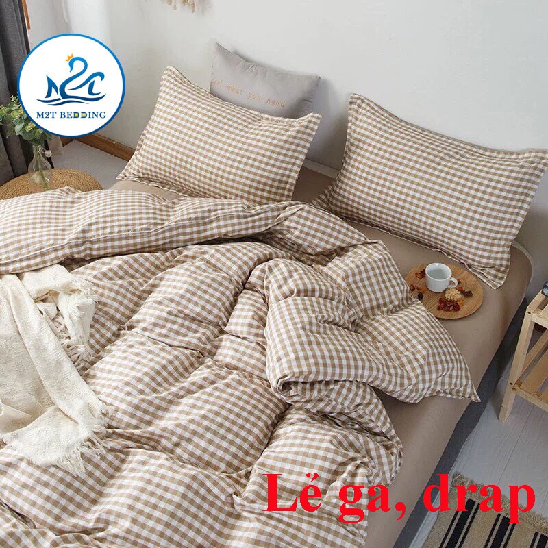 Drap ga giường M2T bedding chăn ga Hàn Quốc miễn phí bo chun drap - Lẻ ga