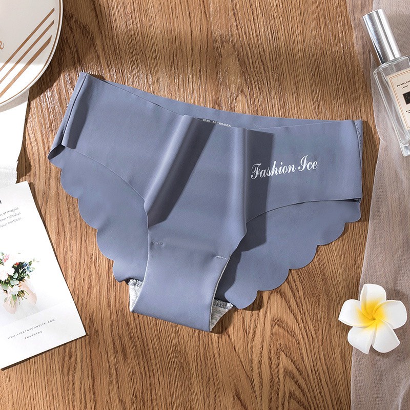 Quần Lót Nữ Đúc Su Viền Sóng Chữ Siêu Mịn (1028)