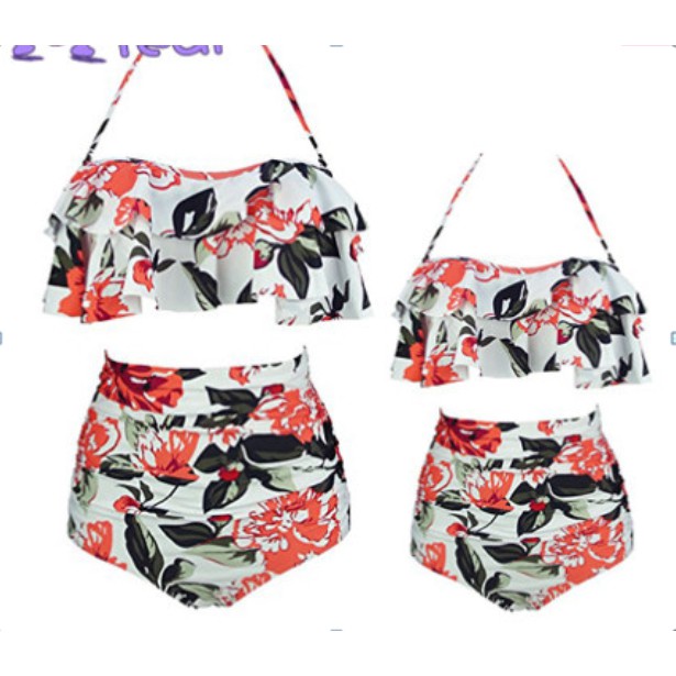 Set bikini 2 mảnh xinh xắn cho mẹ/bé | WebRaoVat - webraovat.net.vn