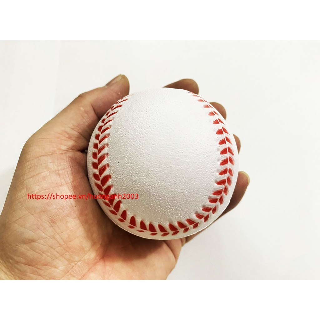 Quả bóng chày mềm PU ( Cỡ Lớn 7cm ) đàn hồi kiểu bọt biển dùng làm đồ chơi giảm căng thẳng hoặc cho trẻ em chơi bóng ném
