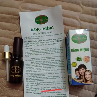 Tinh dầu Sâu răng hôi miệng