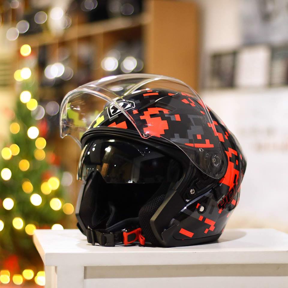 Mũ bảo hiểm 3/4 yohe 878