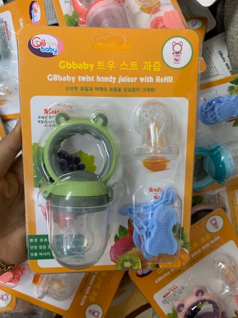 Bộ túi nhai ăn dặm Gb baby