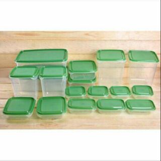 Bộ 17 hộp đựng đồ trong tủ lạnh