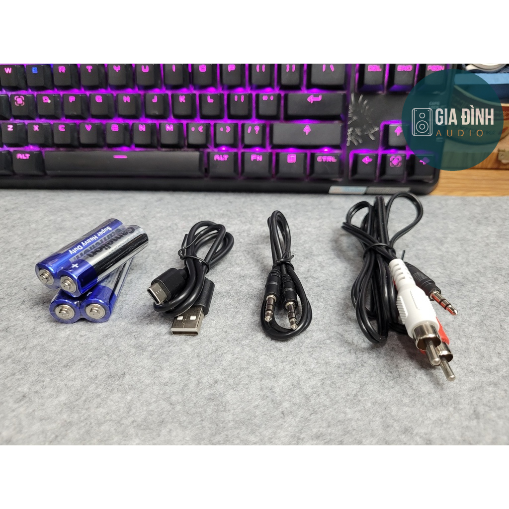 Vang cơ mini Acnos Mi30 kèm 2 Micro - Tặng túi đeo - Chính hãng