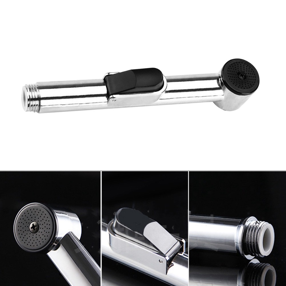 Đầu vòi xịt tay cầm bằng crom ABS cho bồn cầu/phòng tắm