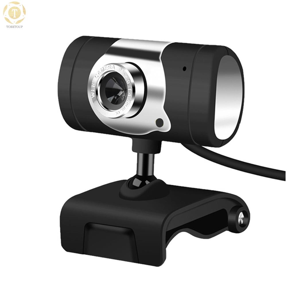 Shipped within 12 hours】 480P USB Webcam Laptop Computer Camera Clip-on PC Web Camera Manual Focus Built-in Microphone for Live Streaming Online Meeting Teaching Video Chatting Web Camera [TO]
