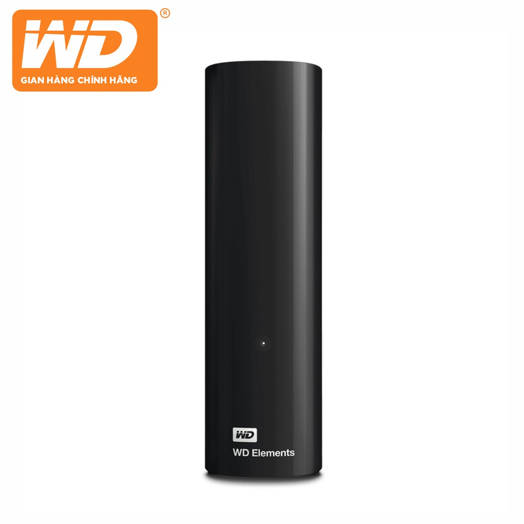 Ổ Cứng Di Động WD Elements Desktop 4TB 3.5 USB 3.0 - WDBBKG0040HBK-SESN - Hàng Phân Phối Chính Hãng