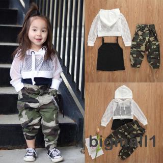 Set bộ quần áo bé gái 3 món thời trang xinh xắn