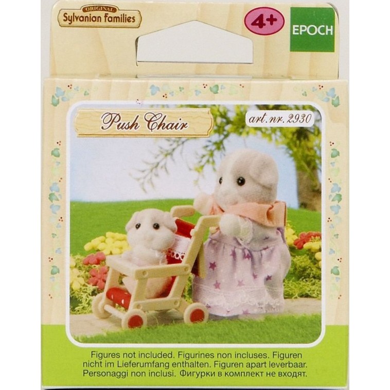 [HÀNG CHÍNH HÀNG] Đồ Chơi Xe Đẩy Sylvanian Families Gia Đình Thỏ 2930