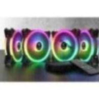 Bộ kit 4 Fan Led RGB + Hub GAMDIAS M2-1204R