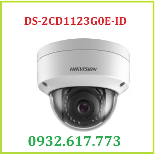 Camera IP Dome hồng ngoại 2.0 Megapixel HIKVISION DS-2CD1123G0E-ID