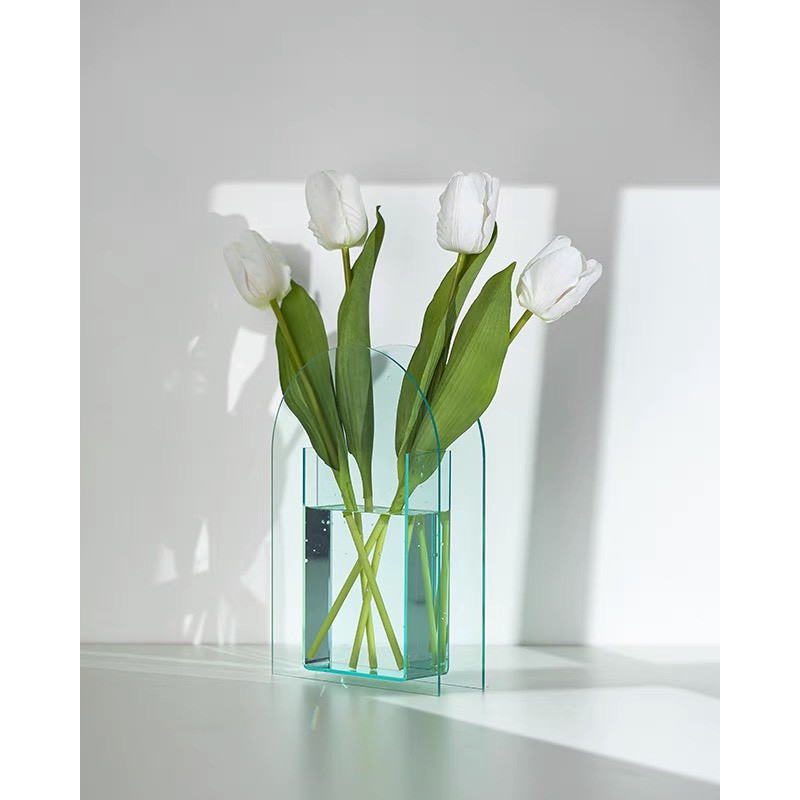 Hoa Tulip Cao Cấp Cành Dài 48cm Dùng Trang Trí Nhà Cửa.