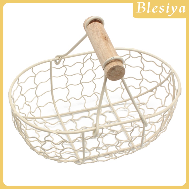 Rổ Kim Loại Đựng Bánh Mì / Trái Cây / Rau Củ Màu Đen