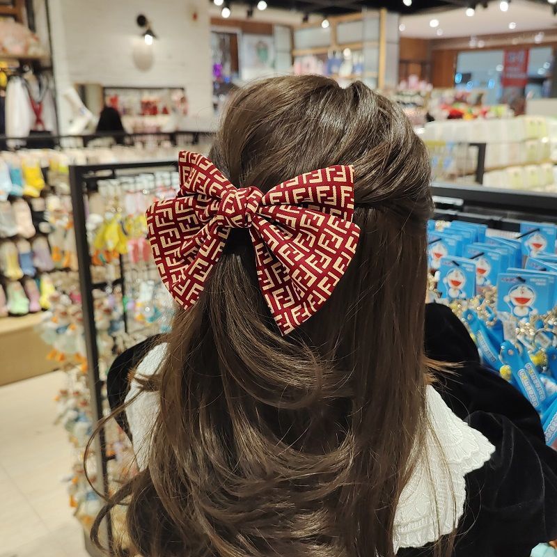 Kẹp Tóc Nơ Đơn Giản Thời Trang Hàn Quốc Mới