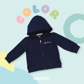 Áo khoác có mũ Chaang xanh than